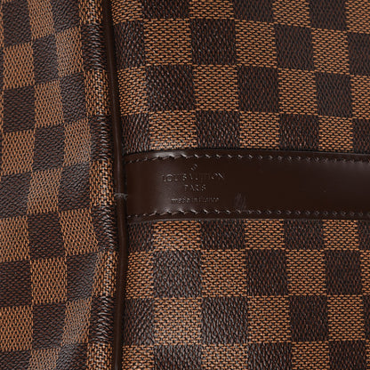 Louis Vuitton Damier Ebene Keepall Bandouliere 55 7 of 10