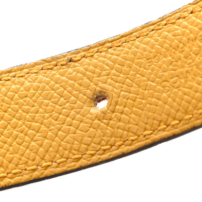 Hermes Swift Epsom 24mm Mini Constance Belt 80 Gold Jaune Ambre 7 of 7