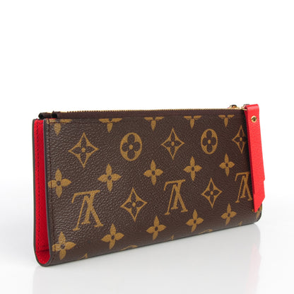 Louis Vuitton Monogram Adele Wallet Coquelicot 3 of 7