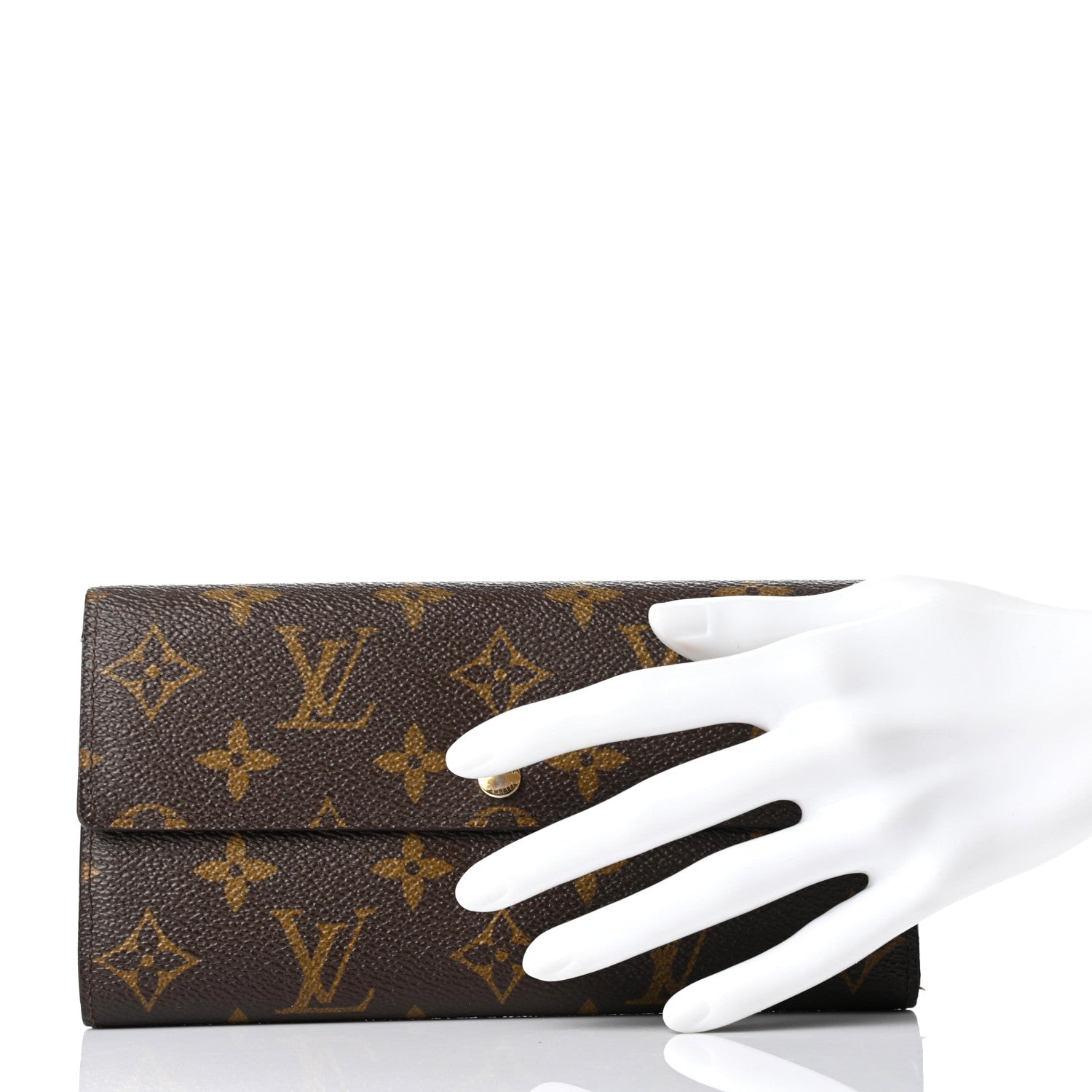 Louis Vuitton Monogram Sarah Wallet 2 of 10