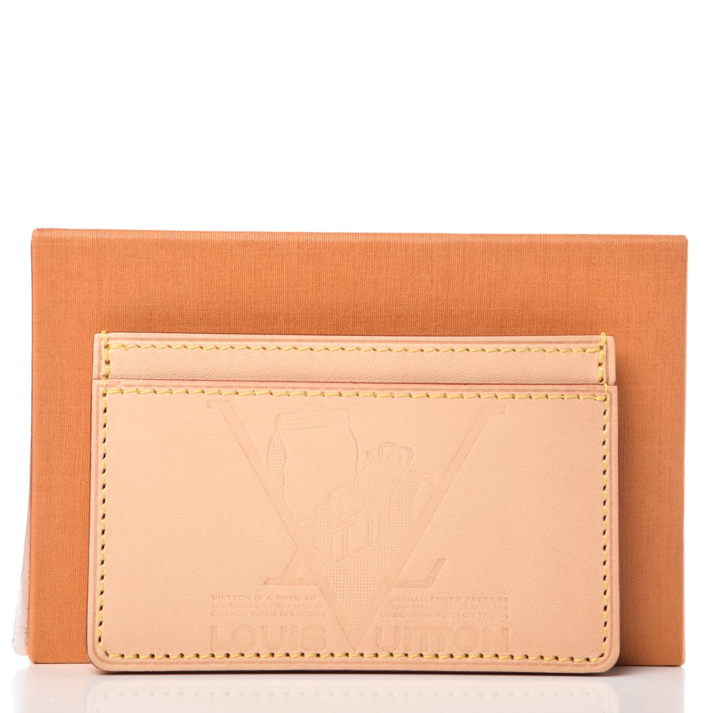 Vachetta Voyages Card Holder