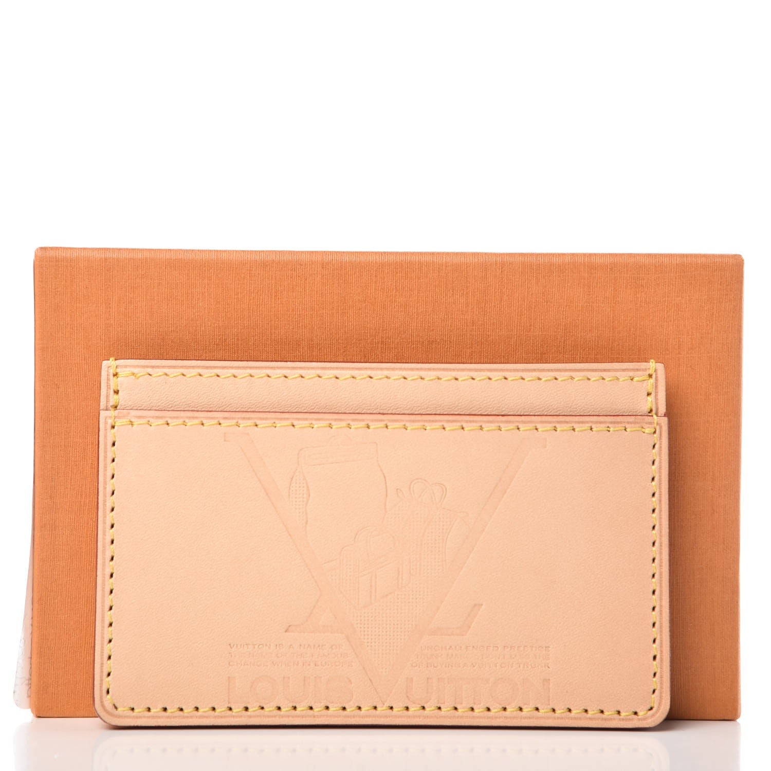 Louis Vuitton Vachetta Voyages Card Holder 8 of 8
