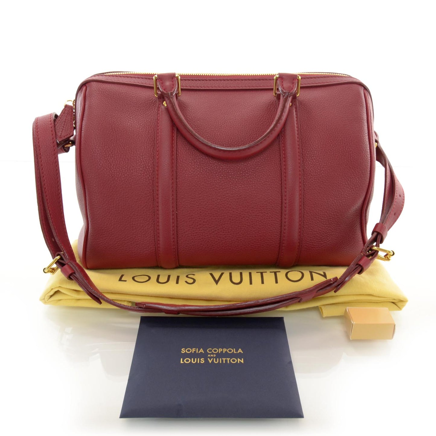 Calfskin SC Bag PM Cherry