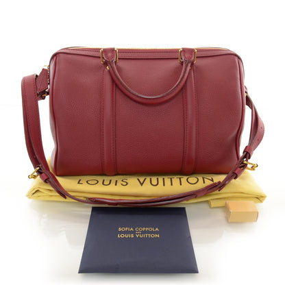 Louis Vuitton Calfskin SC Bag PM Cherry 3 of 7