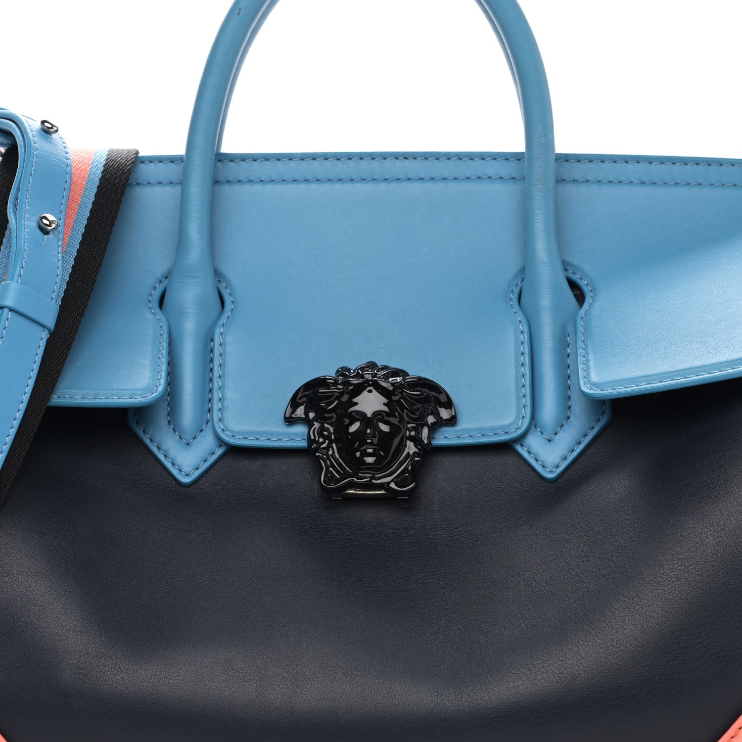 Versace Calfskin Large Palazzo Empire Bag Multicolor 8 of 15