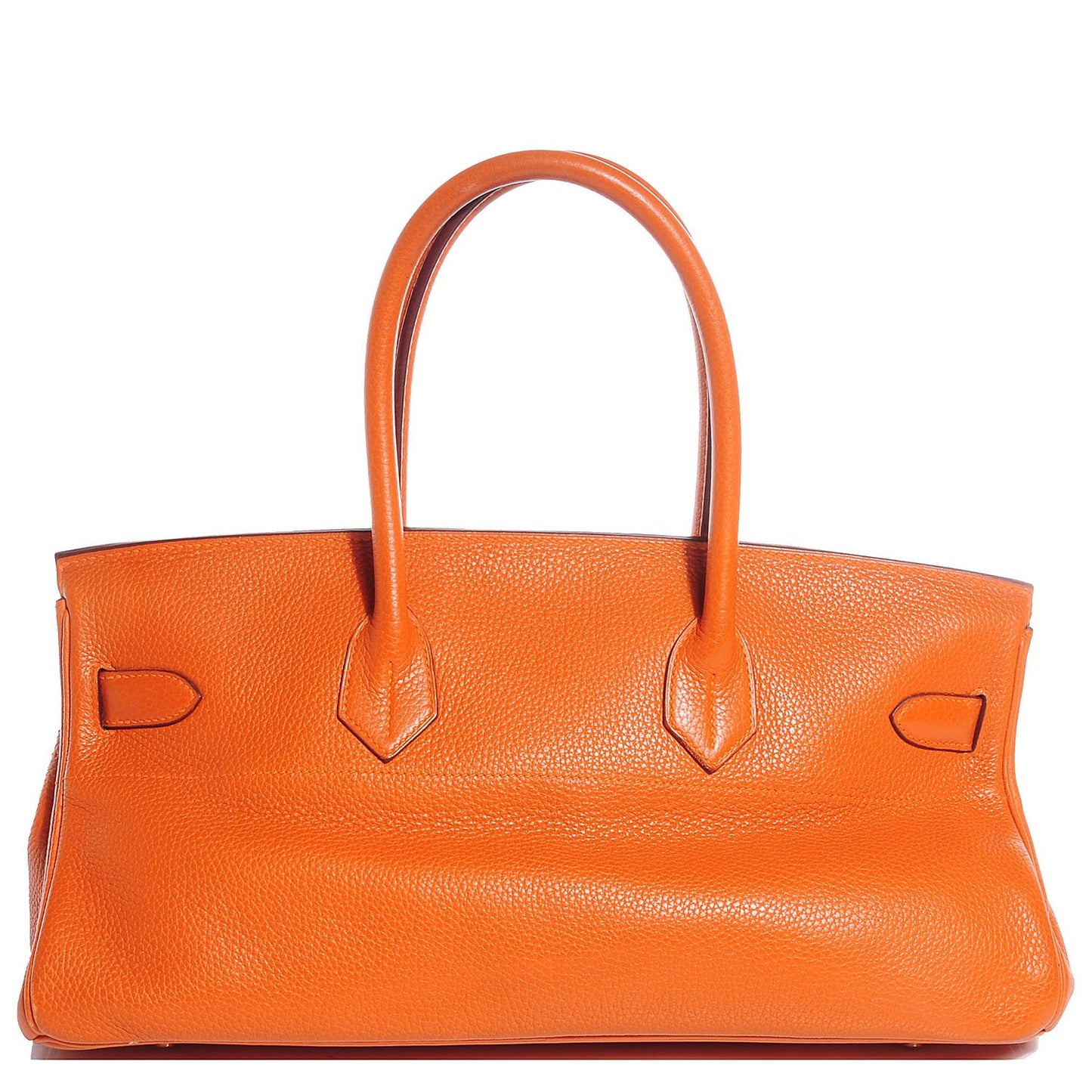 Taurillon Clemence JPG Birkin 42 Orange