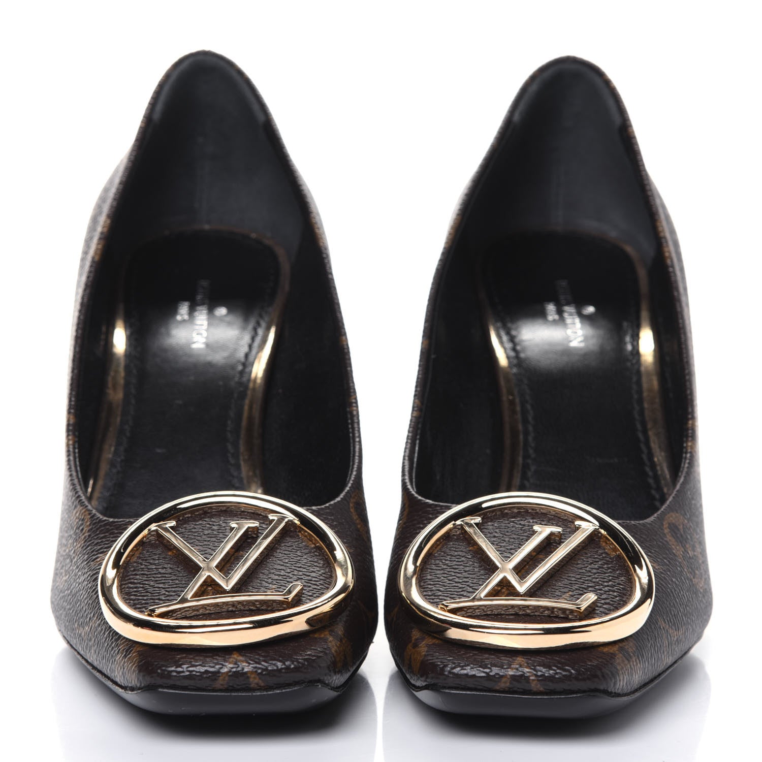 Louis Vuitton Monogram Madeleine Pumps 37 2 of 10