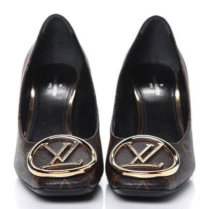 Louis Vuitton Monogram Madeleine Pumps 37 2 of 10