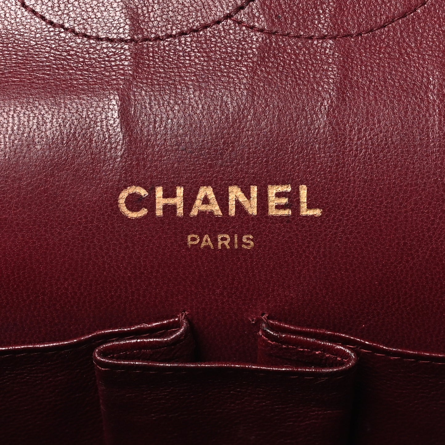 Lambskin Quilted Medium Double Flap Bijoux Chain Black