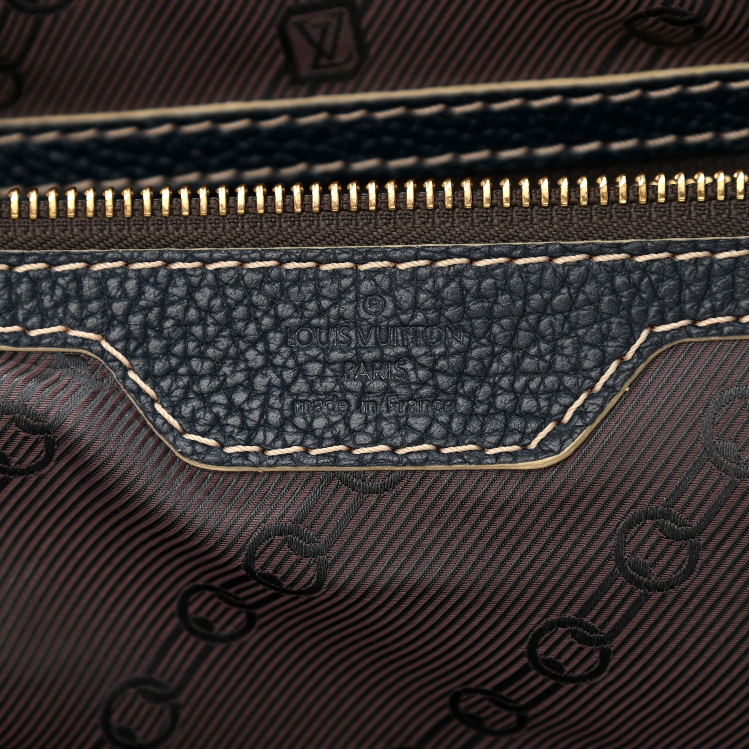 Louis Vuitton Tobago Carryall Blue 6 of 13