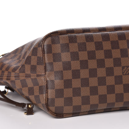 Louis Vuitton Damier Ebene Neo Neverfull MM Rose Ballerine 6 of 29