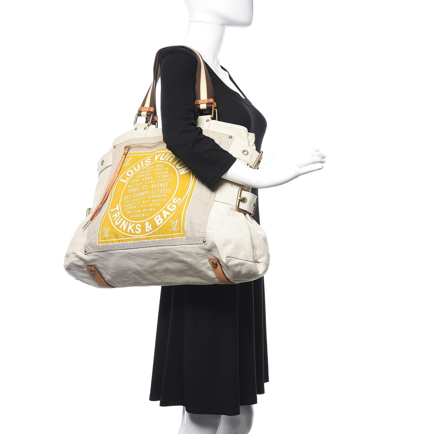 Toile Globe Shopper Cabas GM