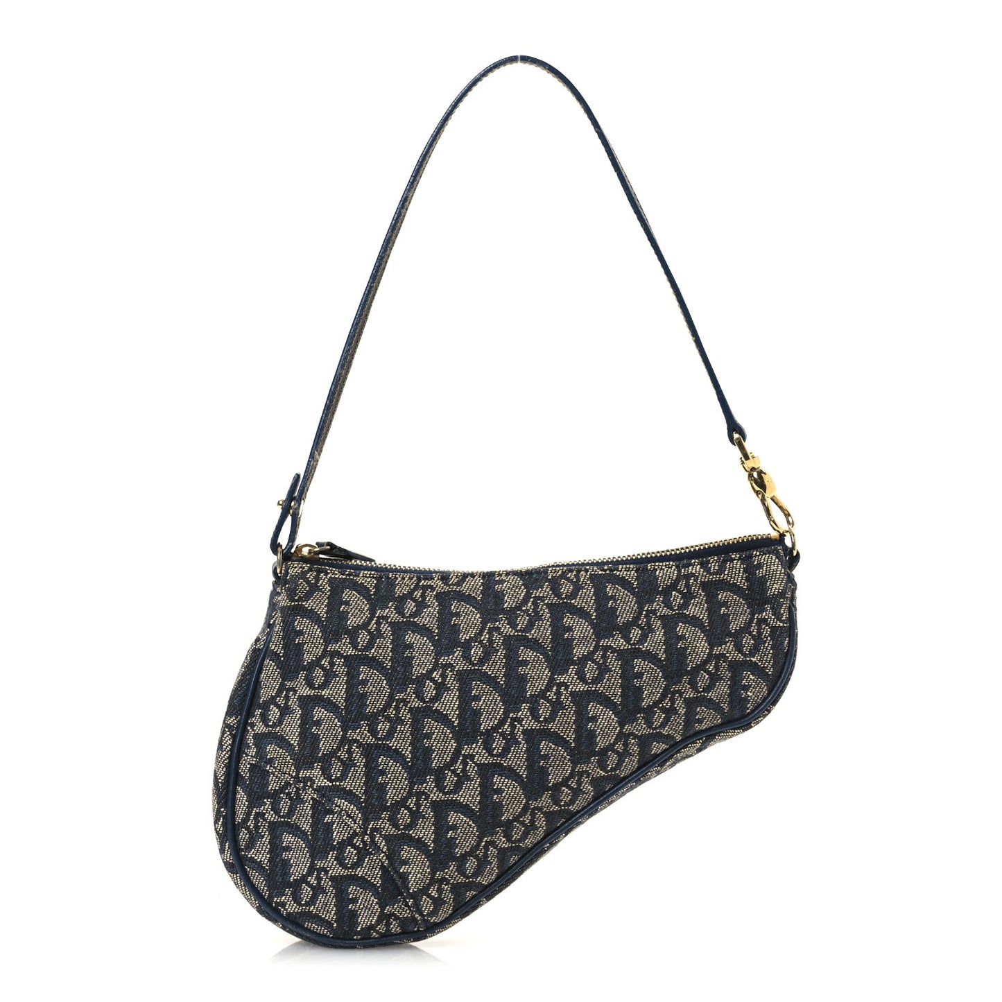 Monogram Mini Saddle Pochette Navy