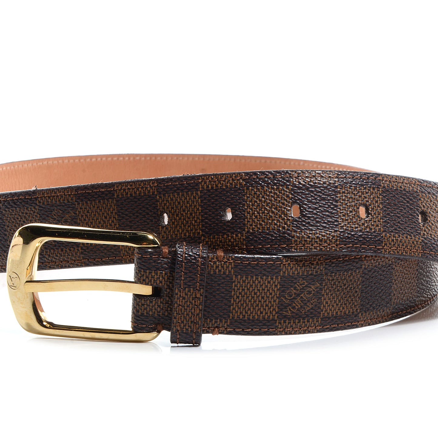 Damier Ebene Ellipse Belt 85 34