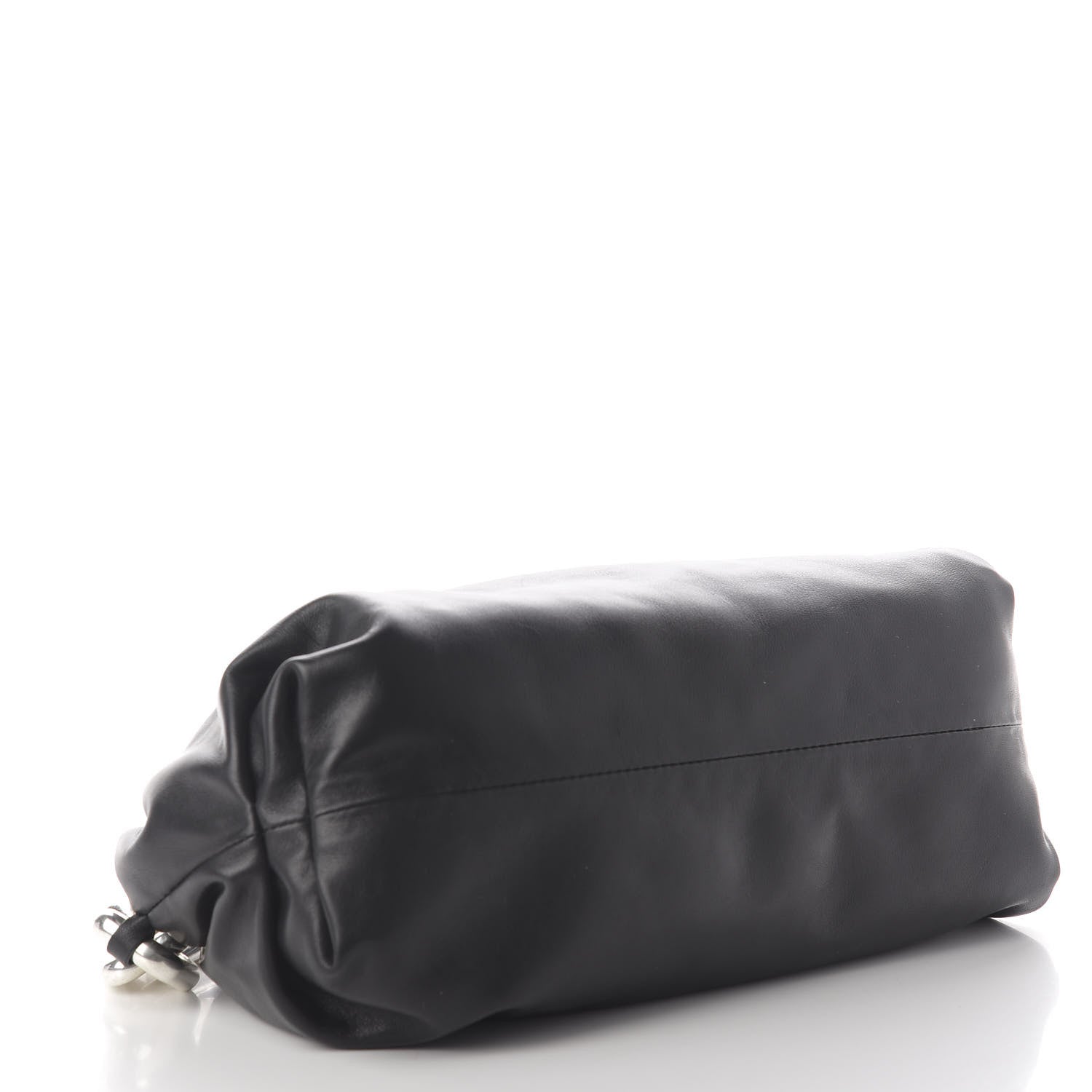 Bottega Veneta Calfskin The Pouch Chain Black 4 of 9