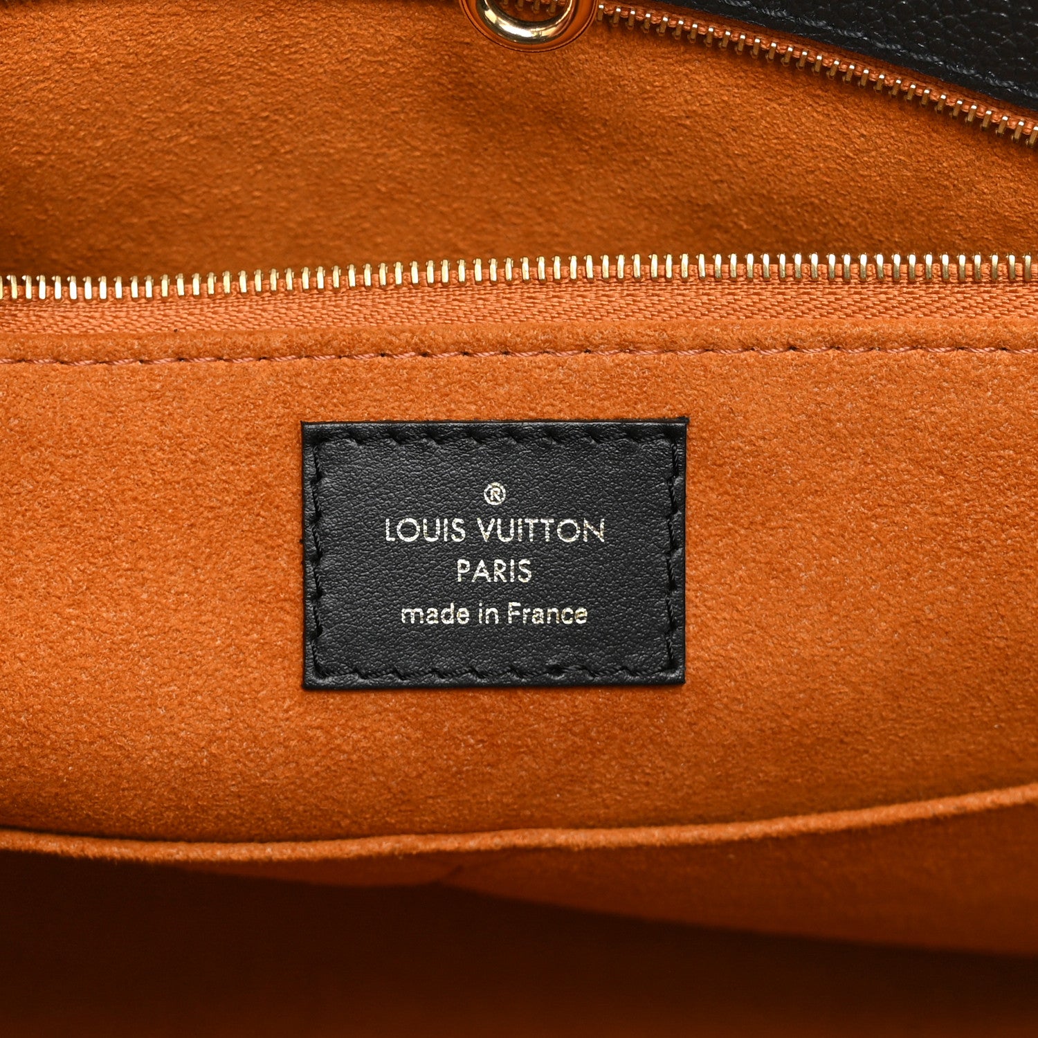 Louis Vuitton Empreinte Monogram Giant Onthego MM Black 6 of 9