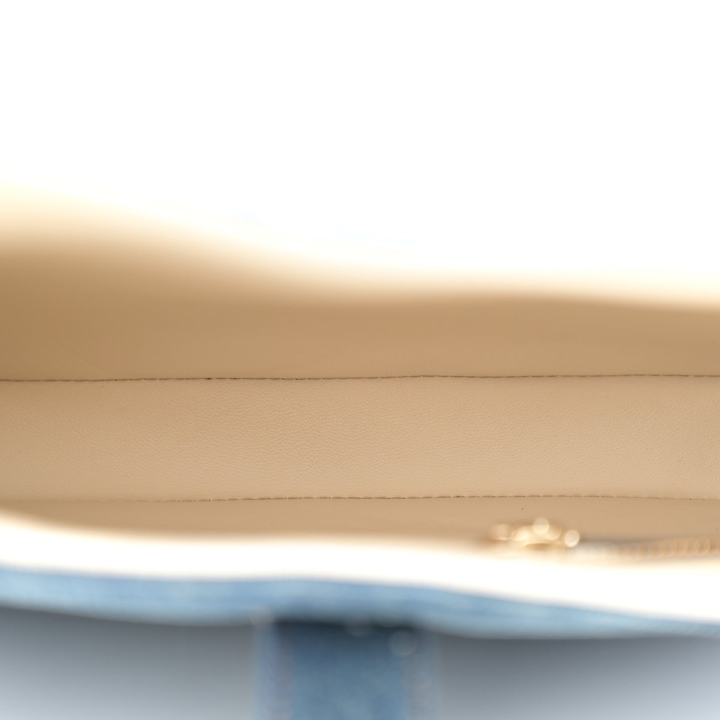 Denim Small Jackie Shoulder Bag Blue Denim