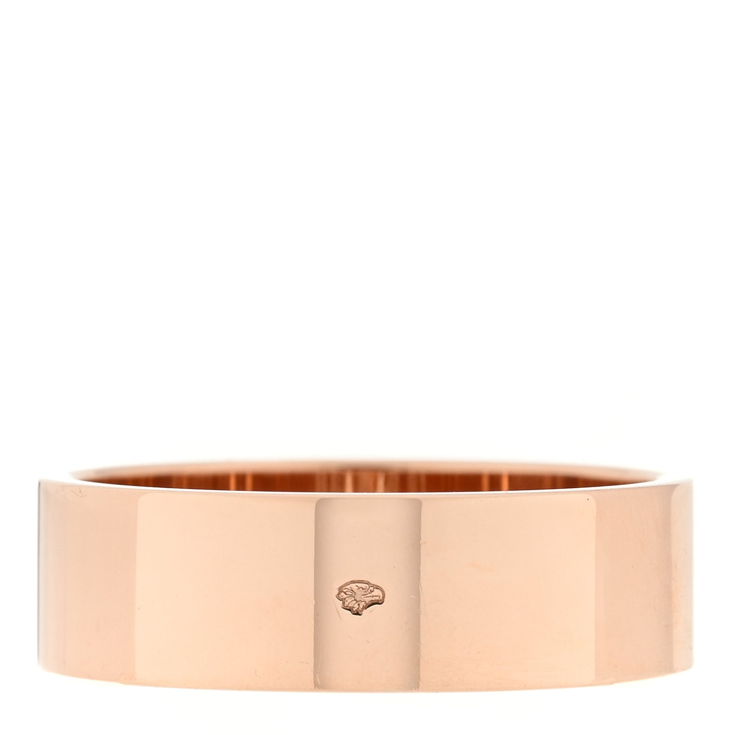 18K Rose Gold Diamond PM H D'Ancre Ring 51 5.75