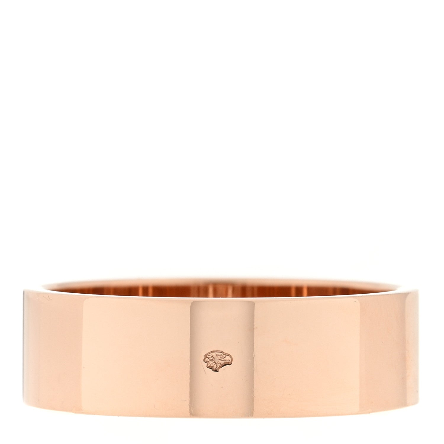 Hermes 18K Rose Gold Diamond PM H D'Ancre Ring 51 5.75 3 of 4