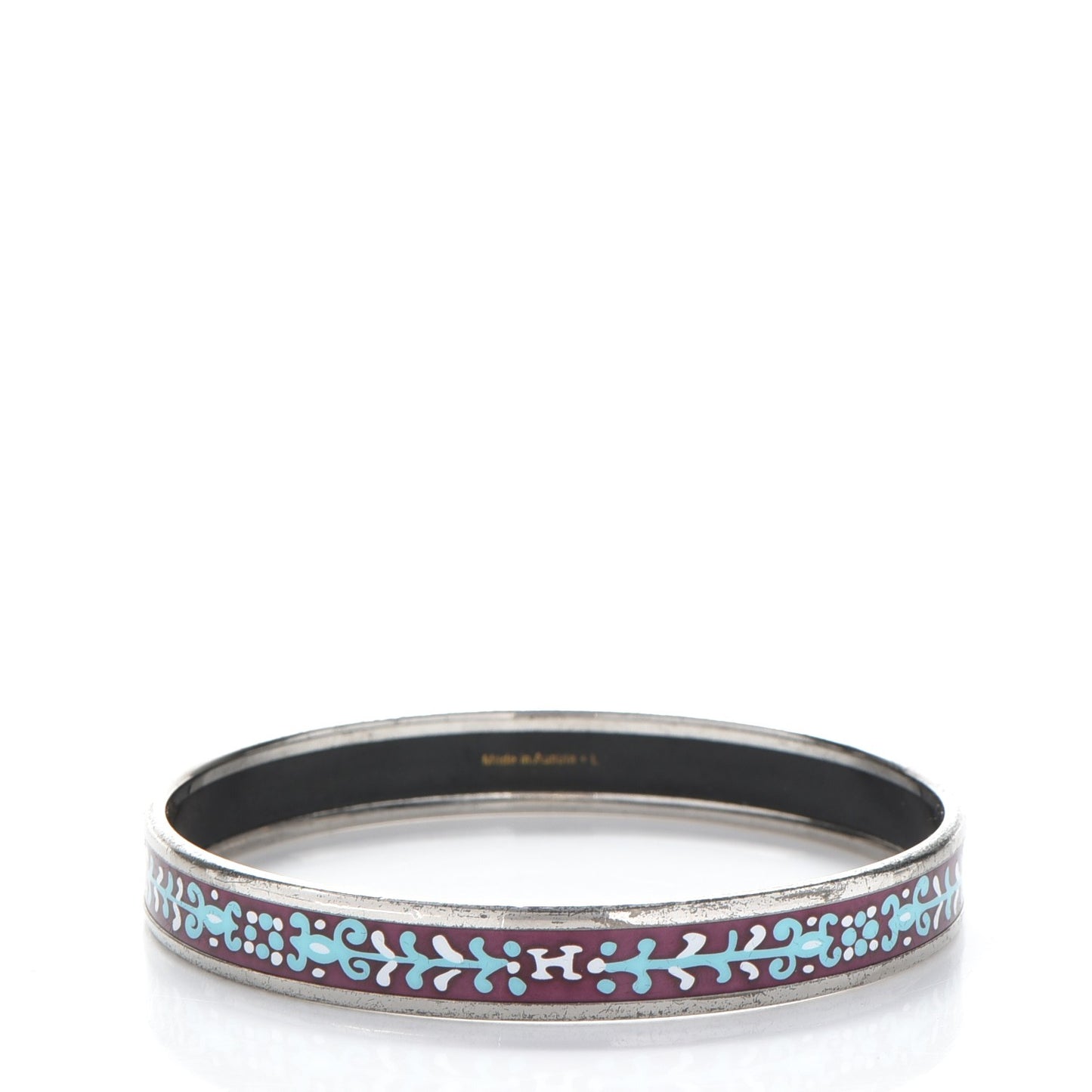Enamel Printed Narrow Bracelet 65