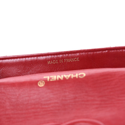 Chanel Lambskin Quilted Mini Square Flap Red 8 of 16