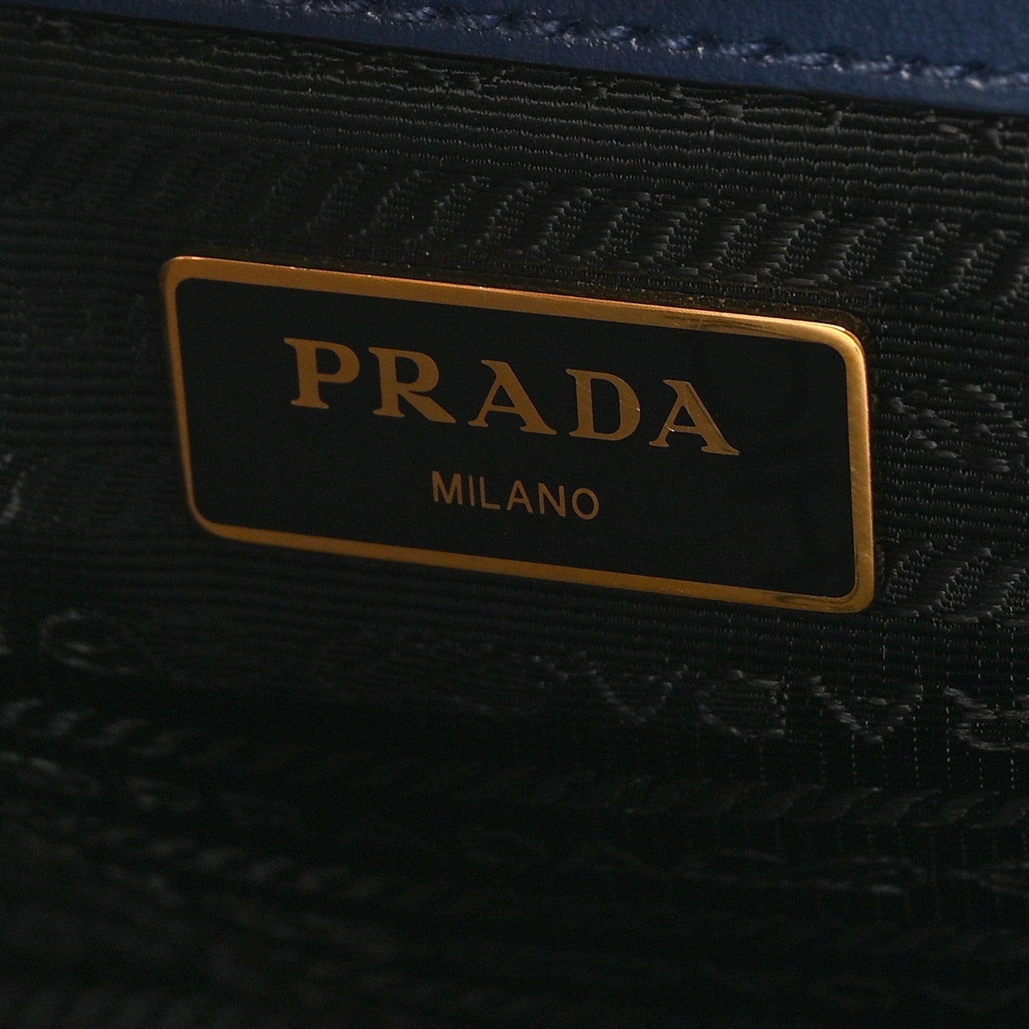 Prada Saffiano Soft Calfskin Large Tote Bluette 6 of 9