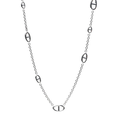 Hermes Sterling Silver Farandole Necklace 80 1 of 5