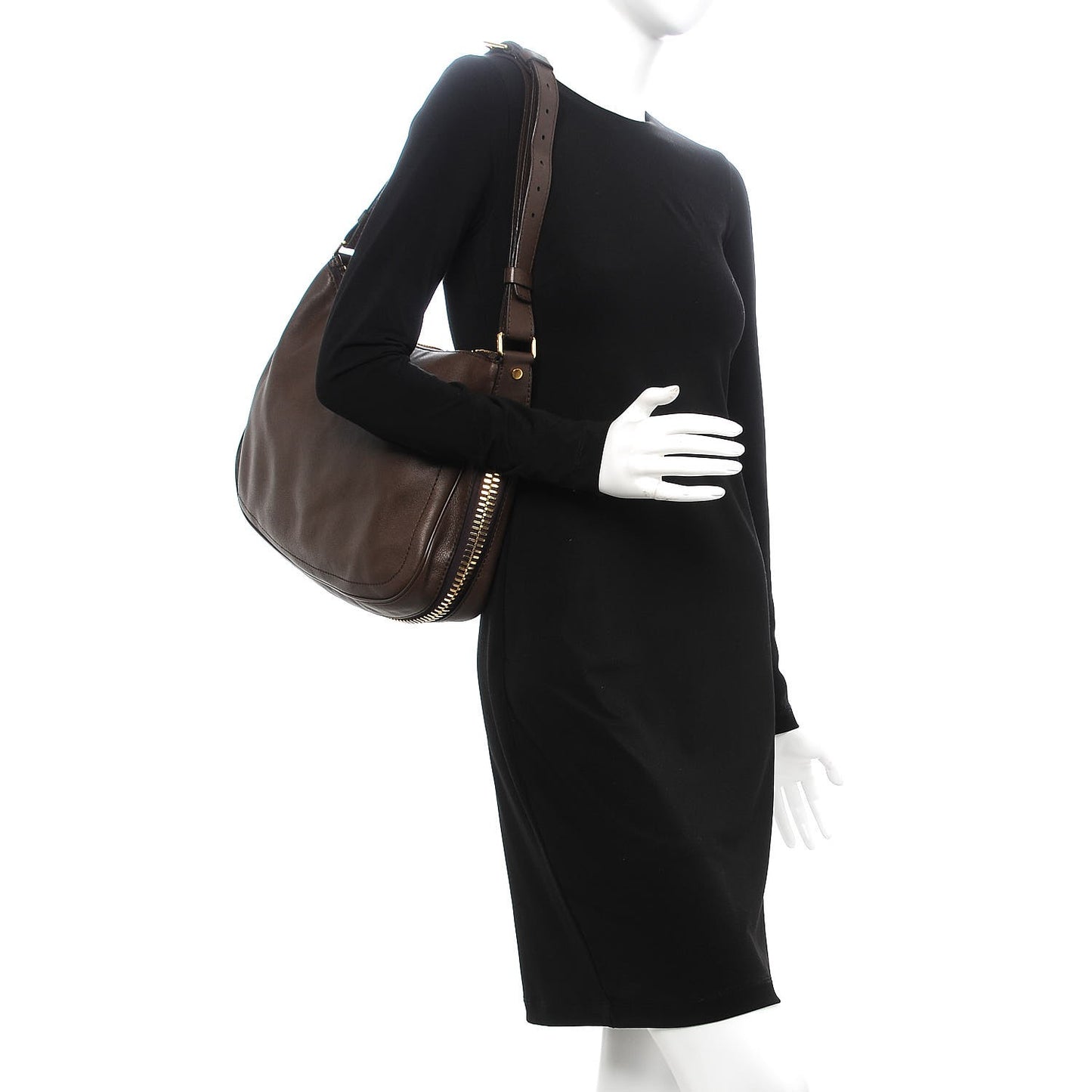 Calfskin Day Bag Brown