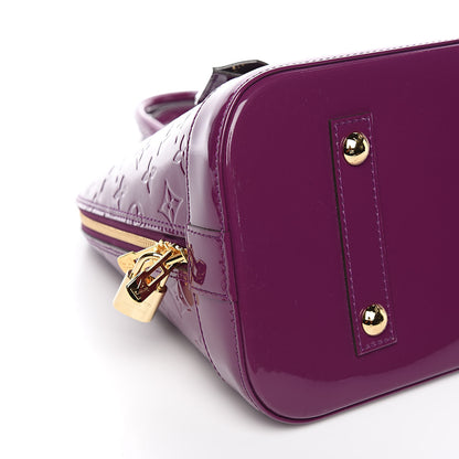 Louis Vuitton Vernis Alma MM Amethyste 8 of 10