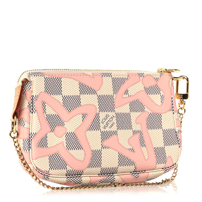Louis Vuitton Damier Azur Tahitienne Mini Pochette Accessories 4 of 7