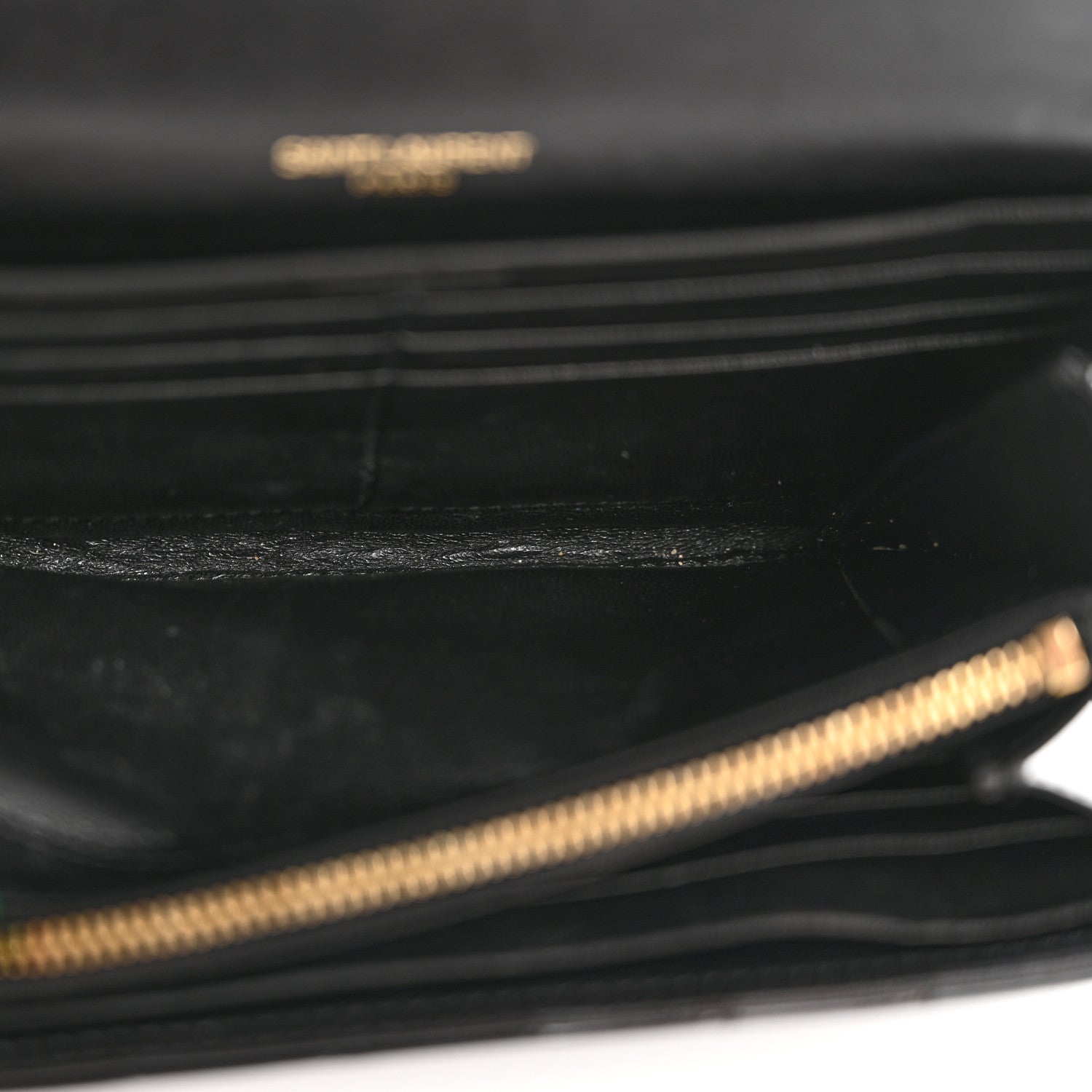 Saint Laurent Patent Calfskin Matelasse Monogram Large Vicky Continental Wallet Black 5 of 12