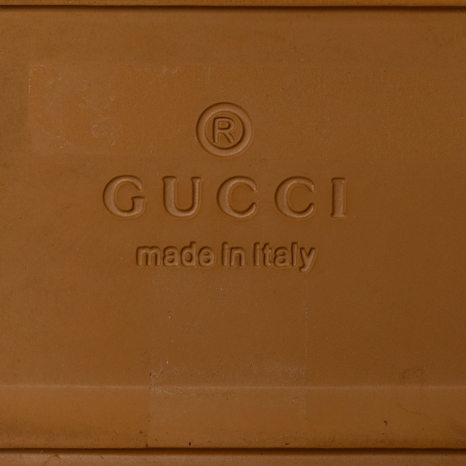 Gucci Monogram Jumbo GG Nappa Samoa Platform 40mm Slide Sandals 36 Camel Ebony New Acero 8 of 11