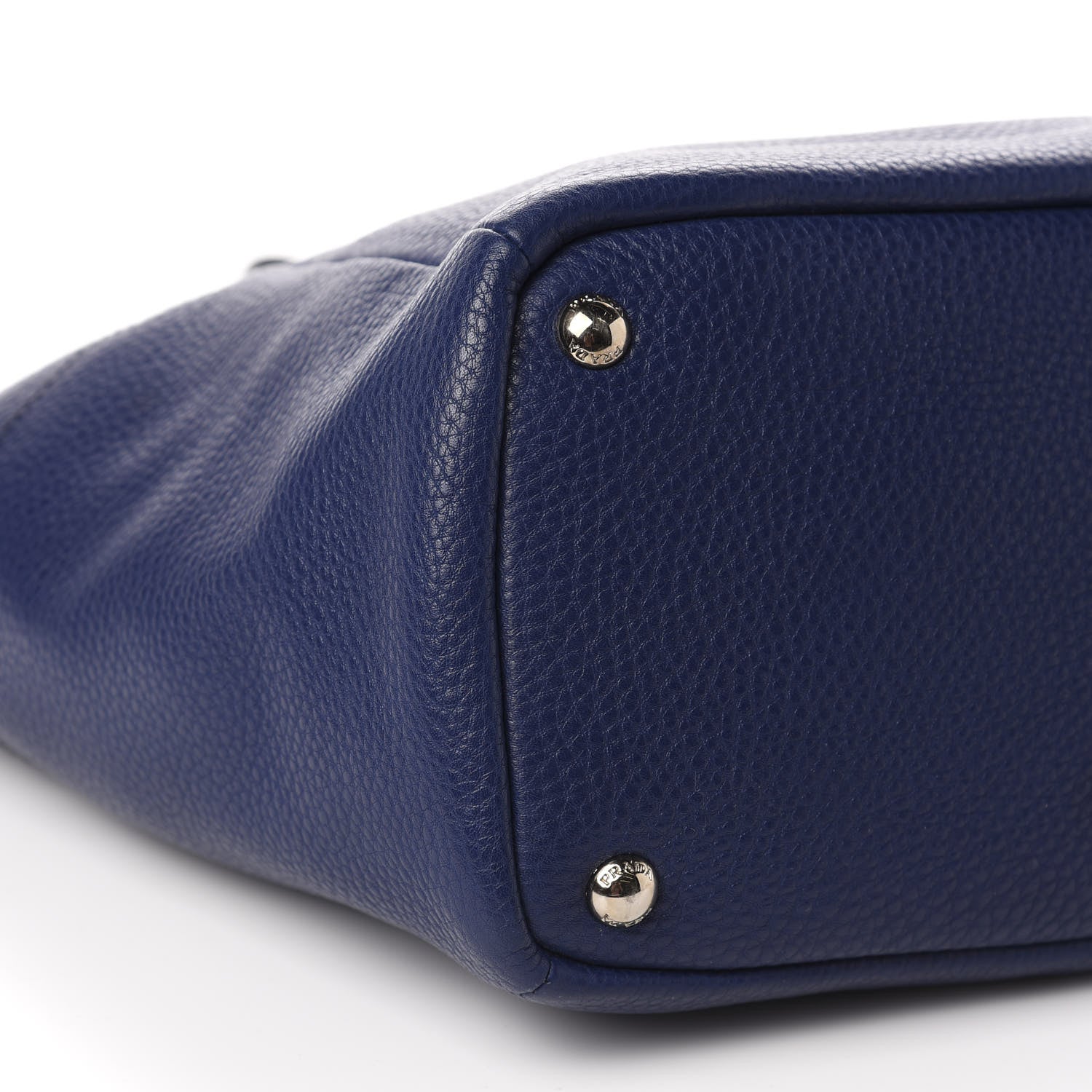 Prada Vitello Daino Side Pocket Tote Inchiostro 7 of 12