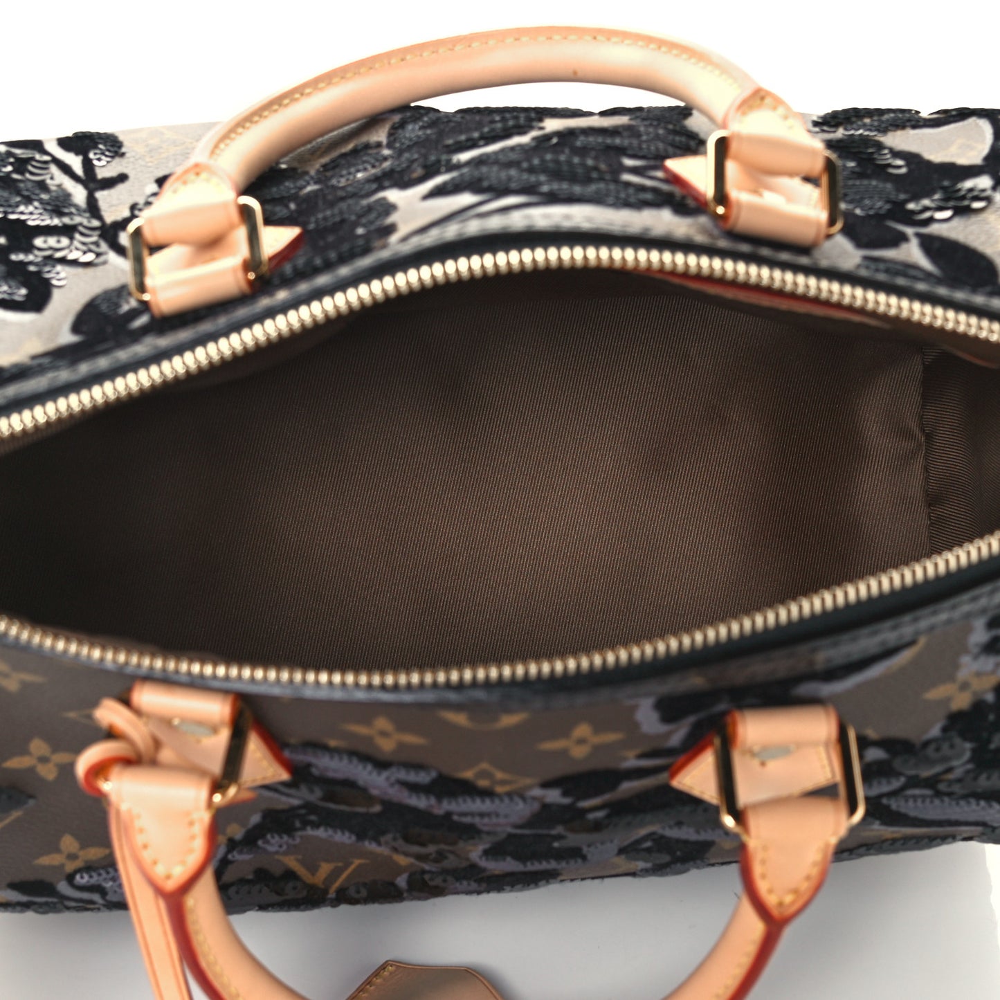 Monogram Fleur De Jais Sequins Speedy 30
