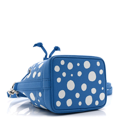 Louis Vuitton LV X YK Empreinte Nano Noe MM Blue White 4 of 9