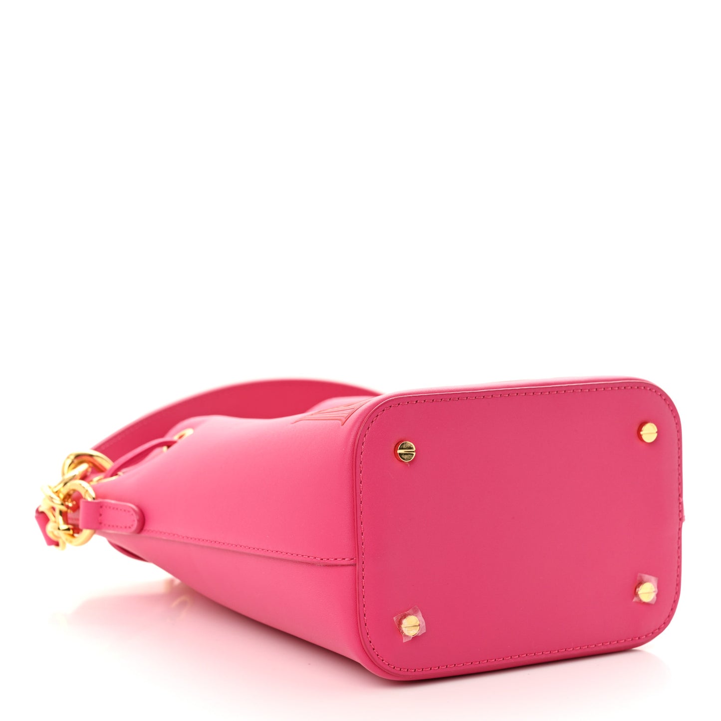 Nappa Mini Drawstring Aren Chain Bag Beetroot Purple