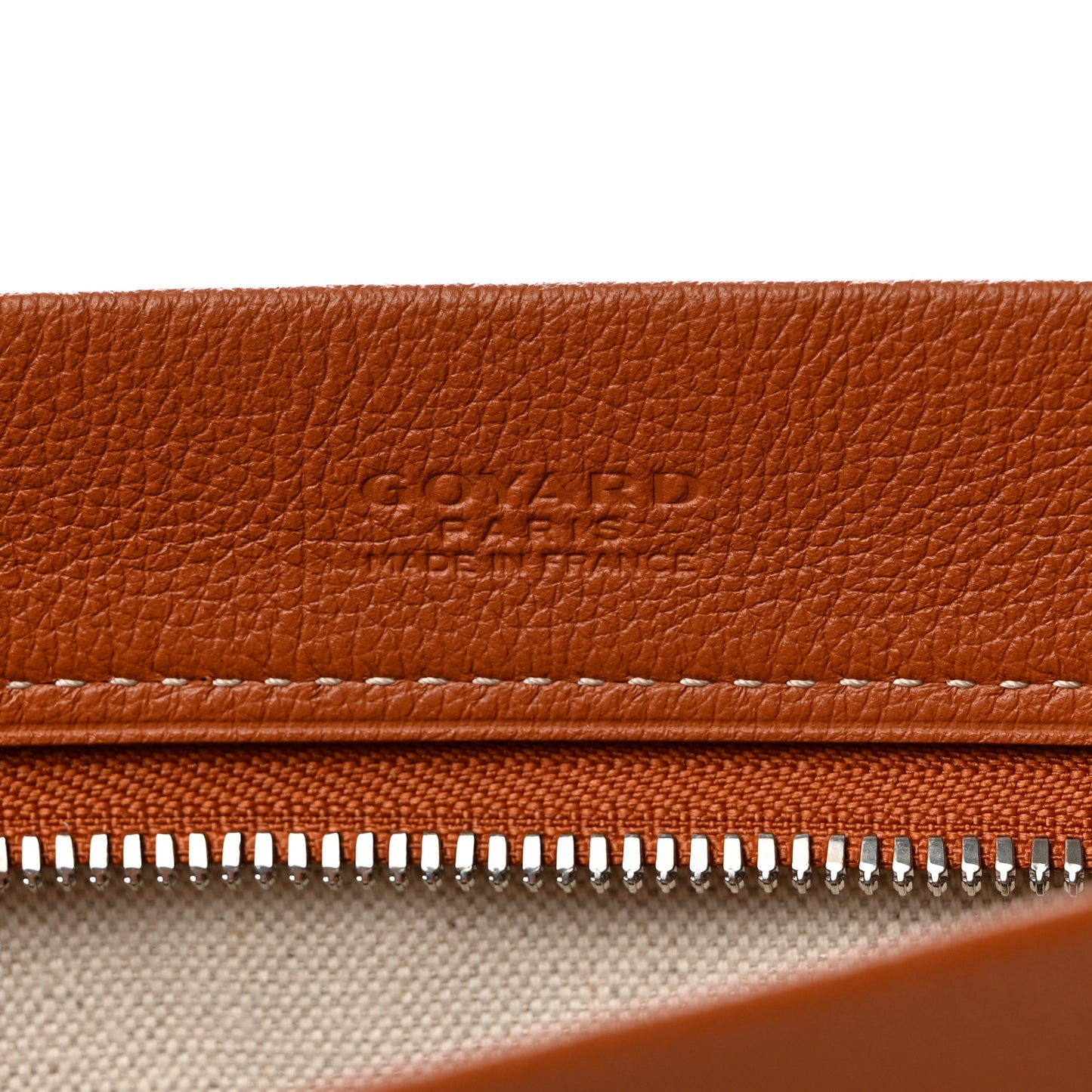Goyardine Conti Pouch Black Gold
