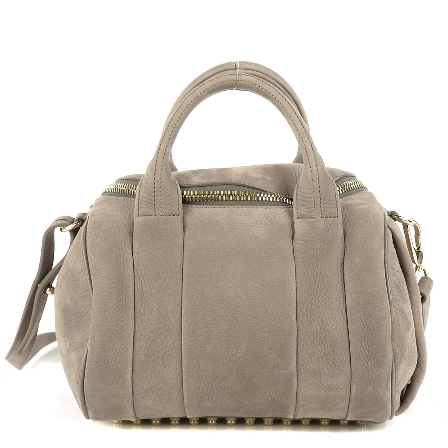 Nubuck Rockie Elephant Pale Gold Hardware