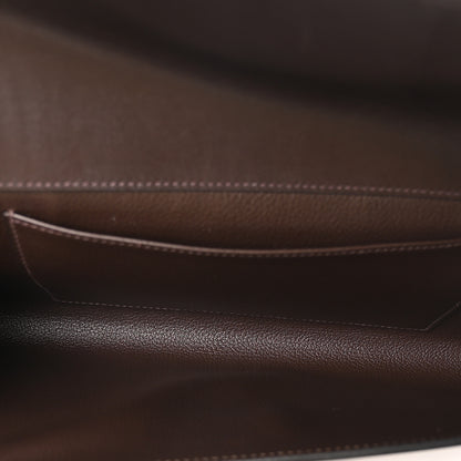 Hermes Box Medor 23 Clutch Chocolate 5 of 10
