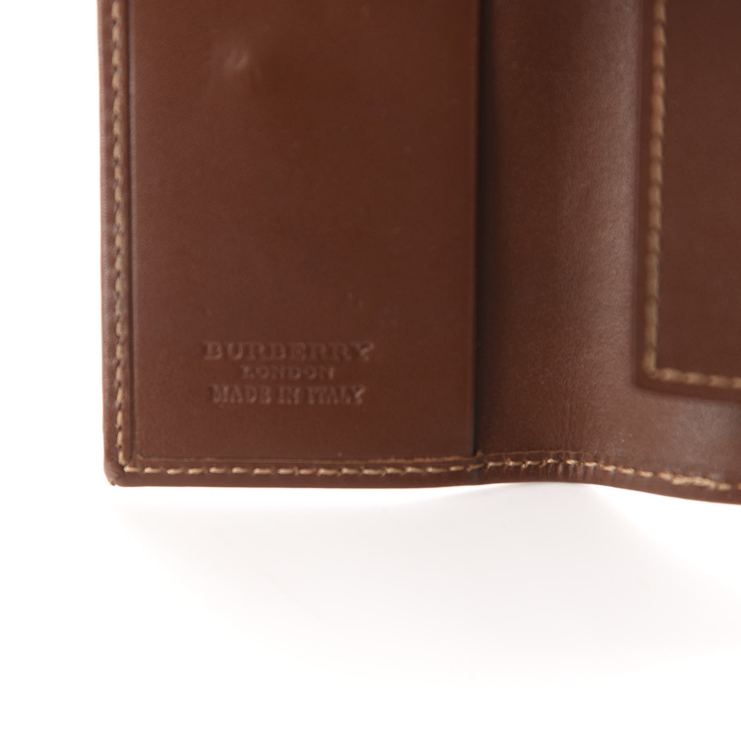 Burberry House Check 6 Key Holder Case Brown 9 of 9