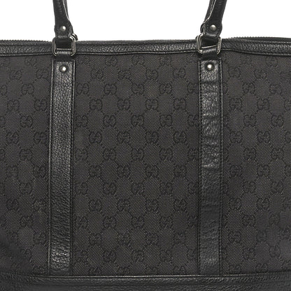 Gucci Monogram Large Business Tote Black 8 of 10
