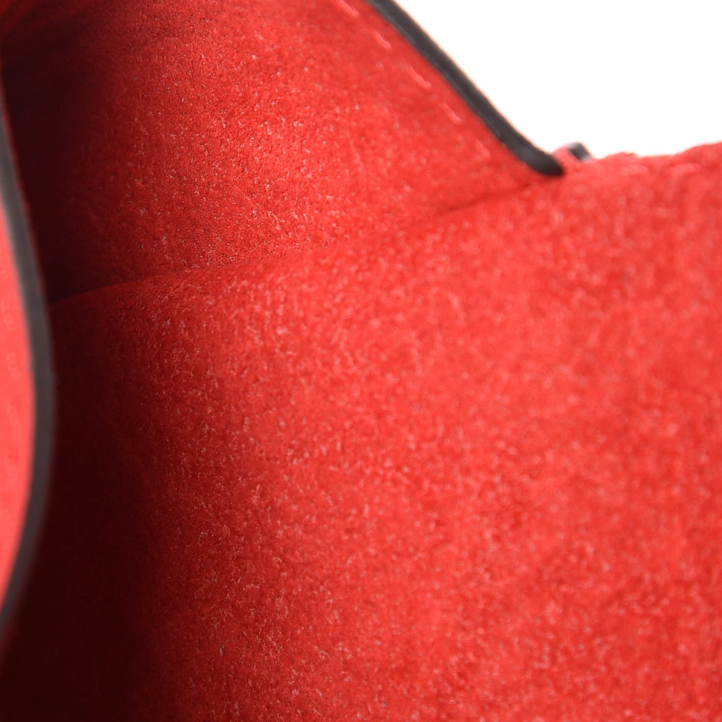 Veau Cachemire Chinese New Year Dog Envelope Pouch Red