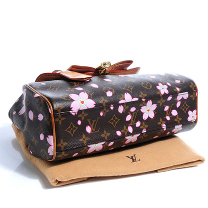 Louis Vuitton Monogram Cherry Blossom Sac Retro Bag Brown 4 of 9