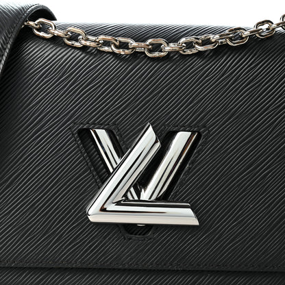 Louis Vuitton Epi Twist Shoulder Bag MM Black 7 of 10