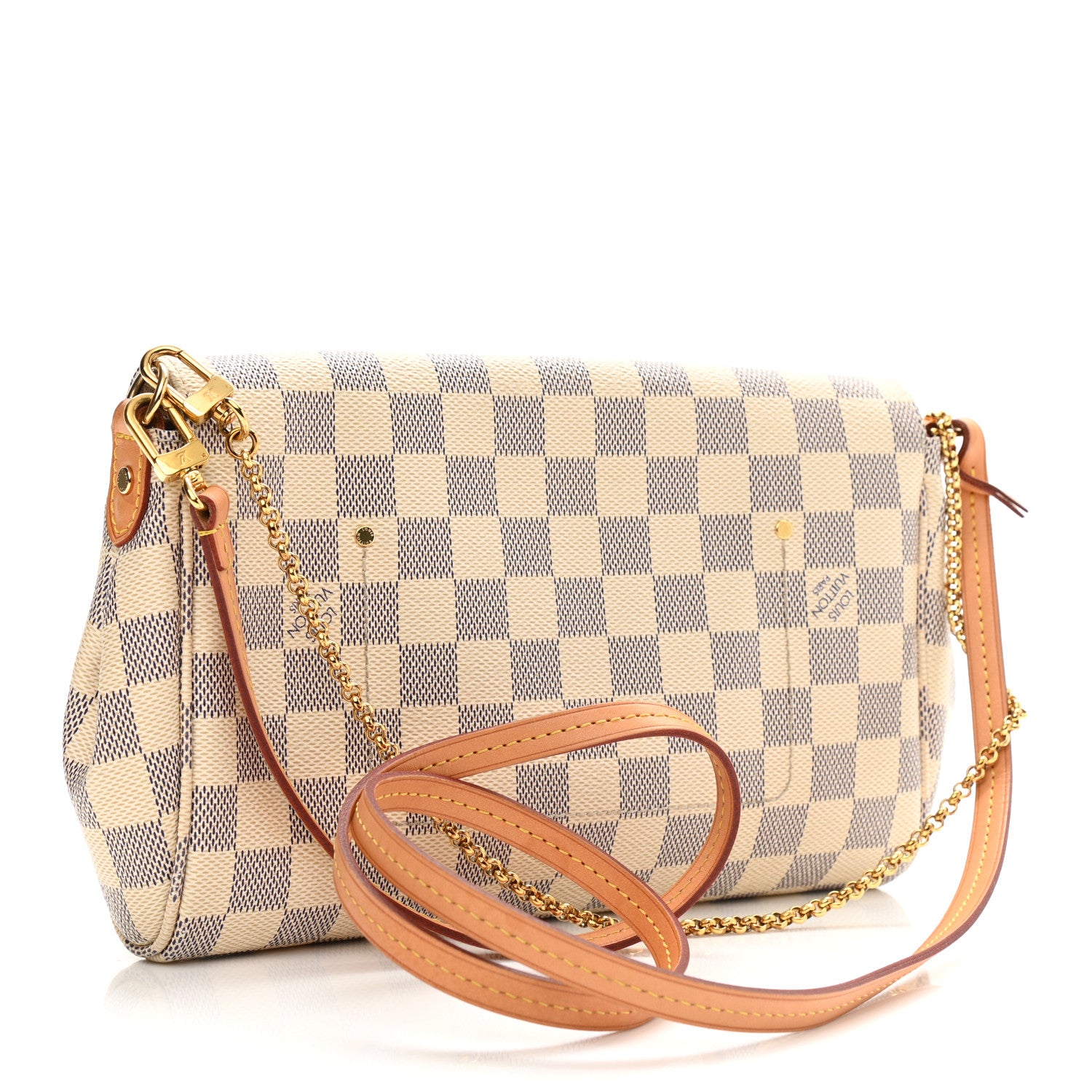 Louis Vuitton Damier Azur Favorite MM 3 of 11