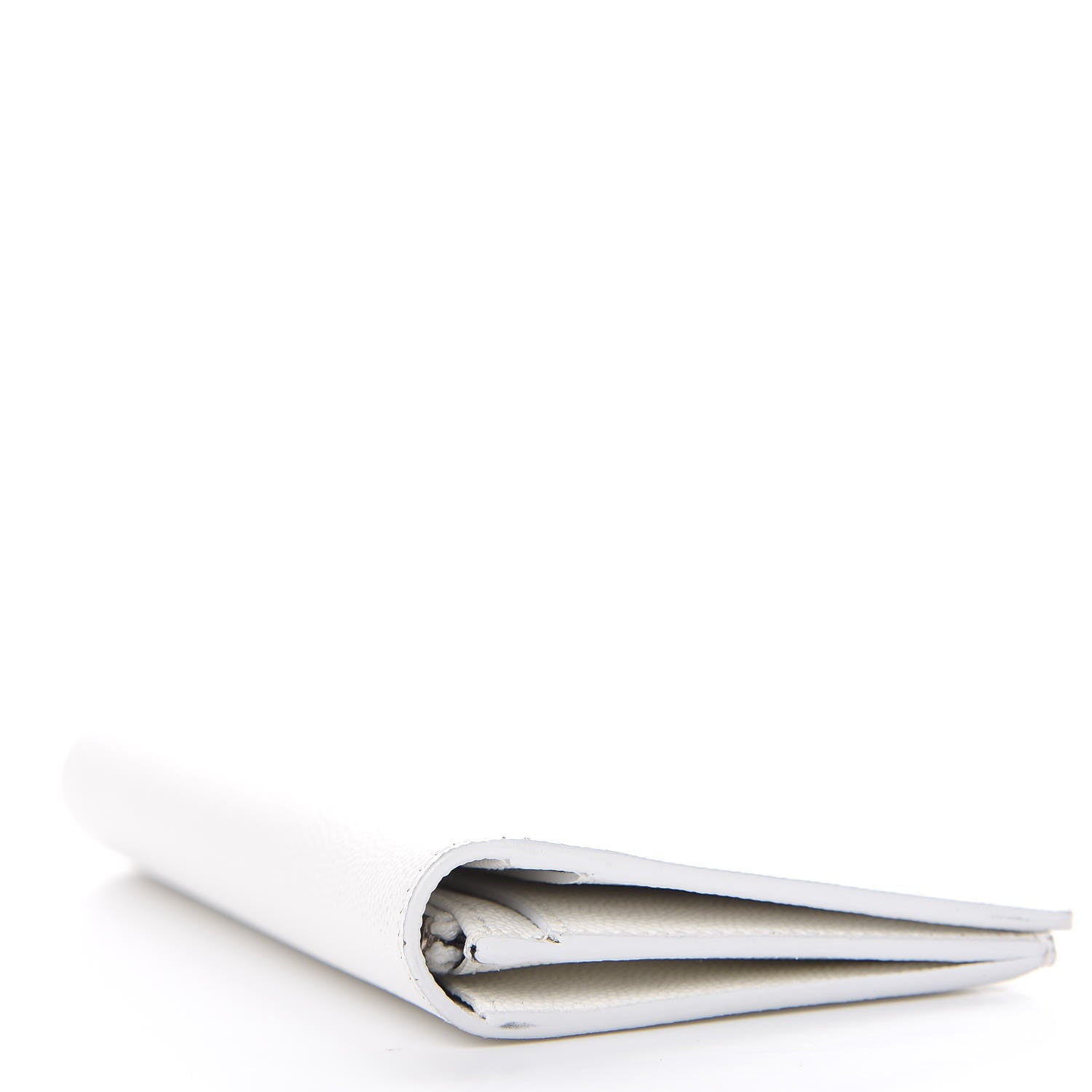 Saint Laurent Grain De Poudre Continental Wallet White 4 of 10