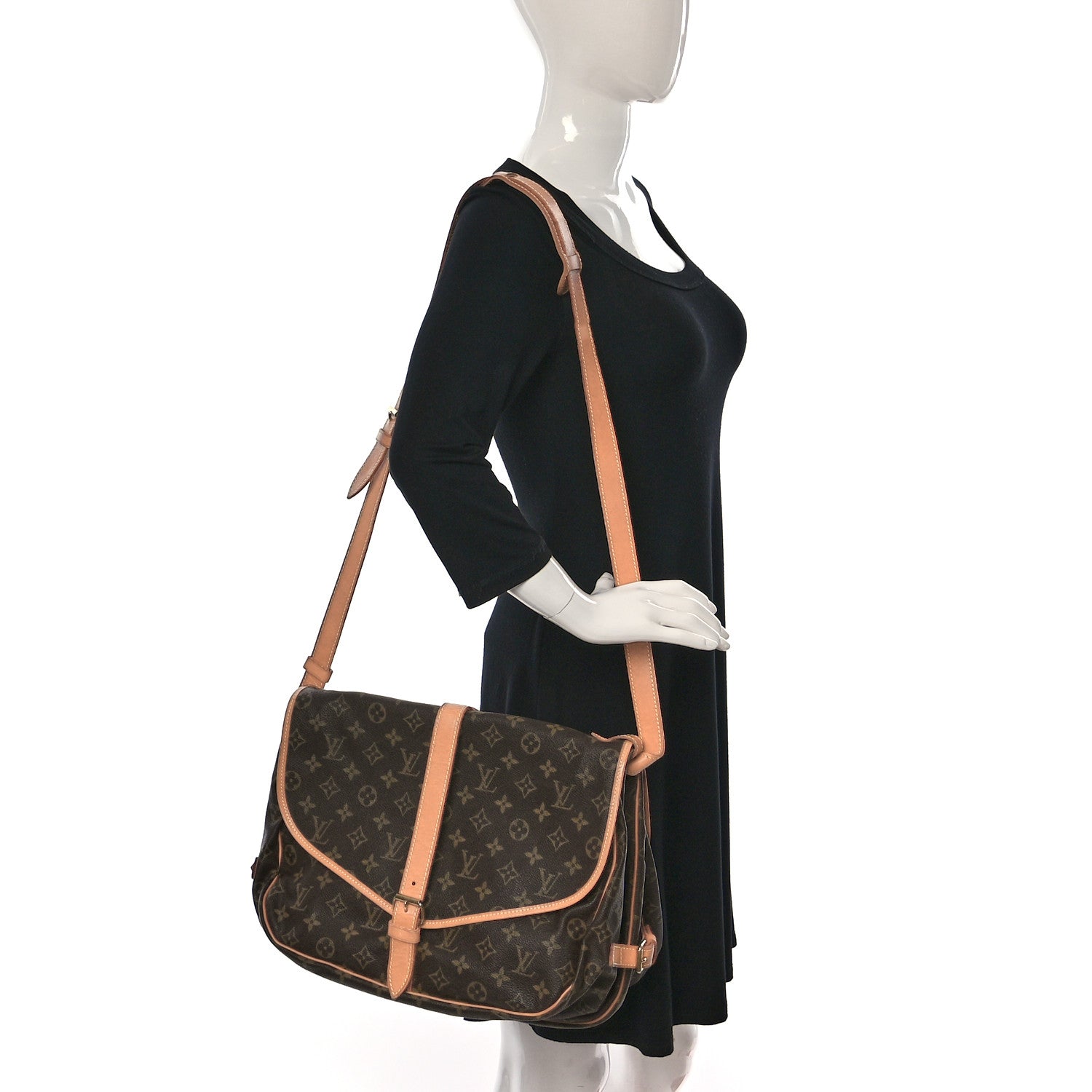 Louis Vuitton Monogram Saumur 30 2 of 10