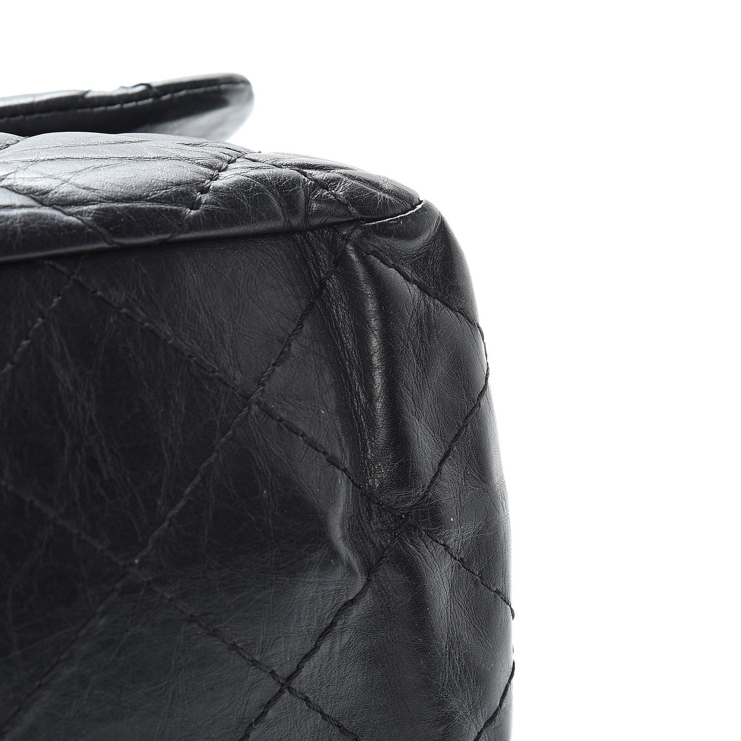 Chanel Aged Calfskin Quilted 2.55 Reissue 227 Flap Black 16 of 17