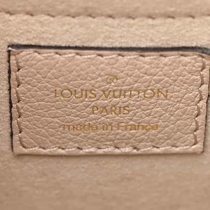 Louis Vuitton Grained Calfskin Lockme Tender Greige 6 of 9