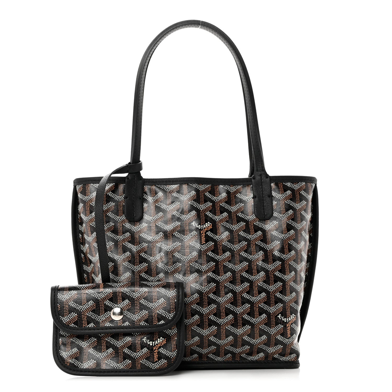 Goyard Goyardine Reversible Mini Anjou Black 1 of 8